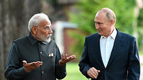 PUTIN AND PM Modi