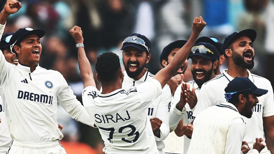 India's thriling win over England in fifth Test at Oval
