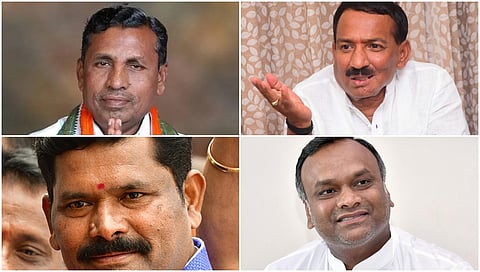 Muniyappa, Thimmapur, Thangadagi And priyank kharge 