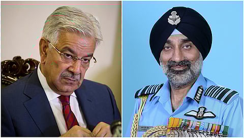 Khawaja Asif-Amar Preet Singh