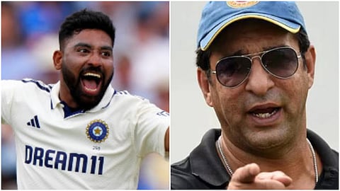 'Oval Test ಹೀರೋ' ಮೊಹಮ್ಮದ್ ಸಿರಾಜ್ ಹಾಡಿ ಹೊಗಳಿದ ವಾಸಿಂ ಅಕ್ರಮ್!