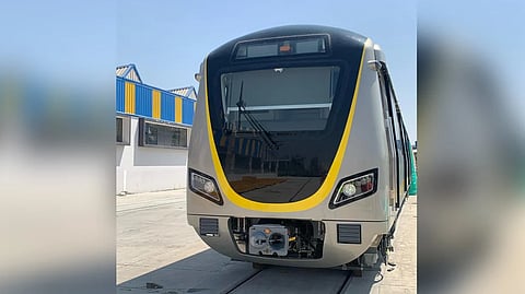 Yellow Line Metro Rail