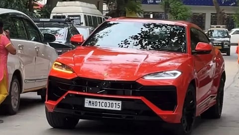 Rohit Sharma's new Laborghini Urus