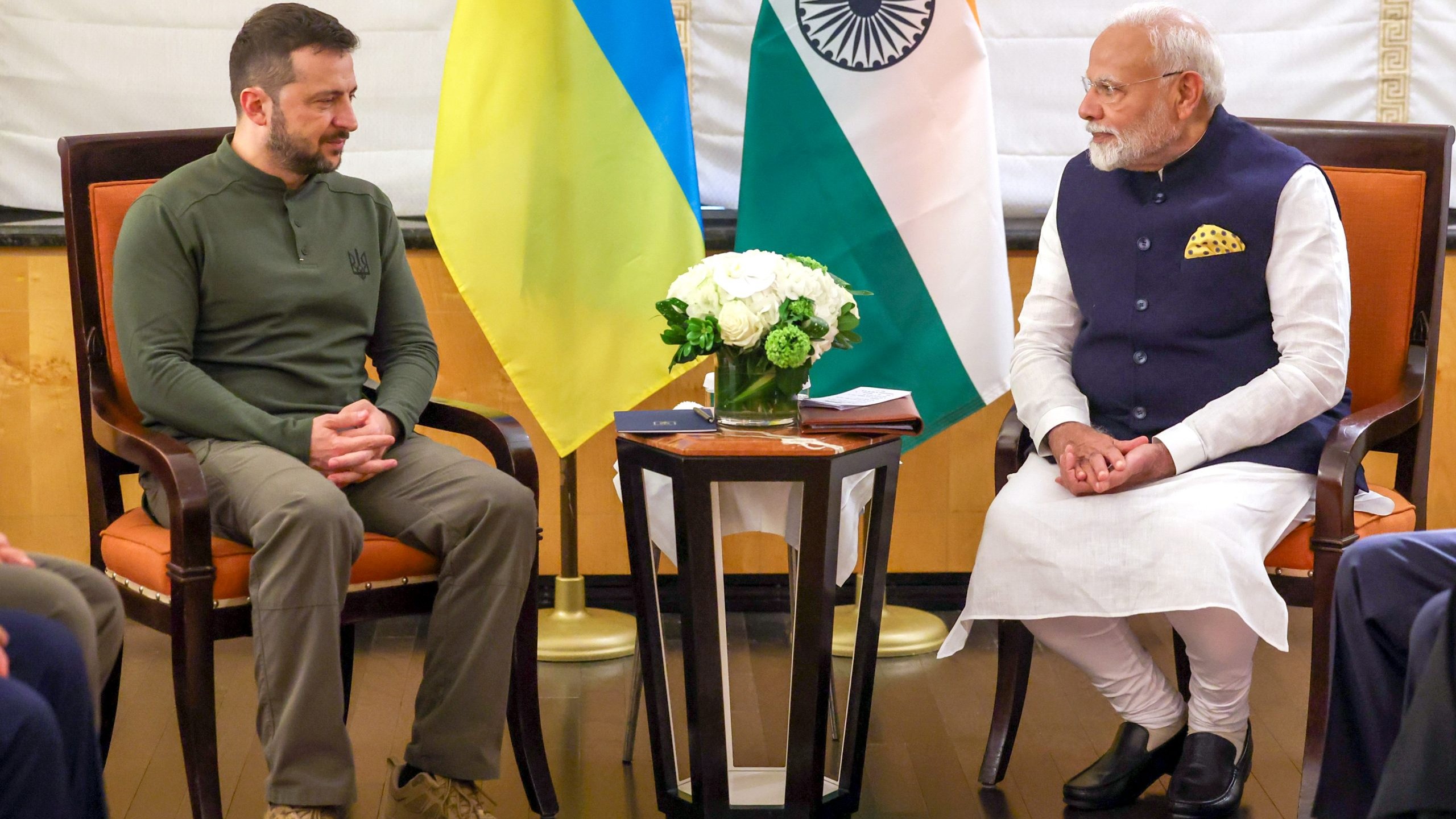 PM Modi speaks to Zelenskyy