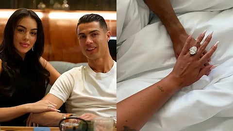 Cristiano Ronaldo and Georgina Rodríguez