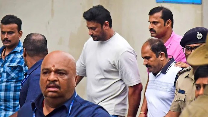 Actor Darshan, Pavithra Gowda shifted to Parappana Agrahara jail