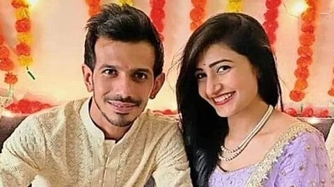 Yuzvendra Chahal and Dhanashree Verma