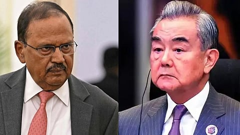 NSA Ajit Doval- China foreign minister 
