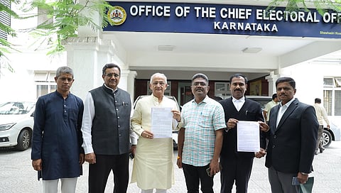 Karnataka BJP moves EC against CM Siddaramaiah