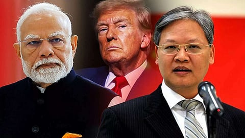Modi, Trump and Xu Feihong