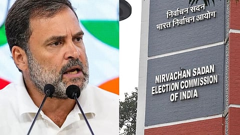 Rahul Gandhi- Election commission