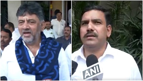 DK Shivakumar and Vijayendra