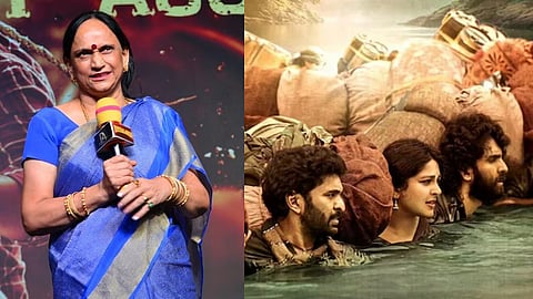 Pushpa Arun Kumar and a still from Ghaati