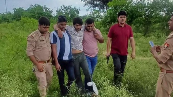 Dowry Murder Accused Shot At leg