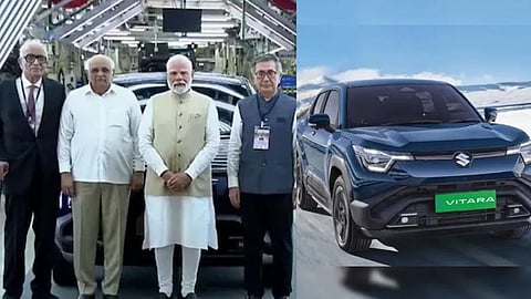PM Modi Inaugurates Maruti Suzuki’s EV Plant In Gujarat