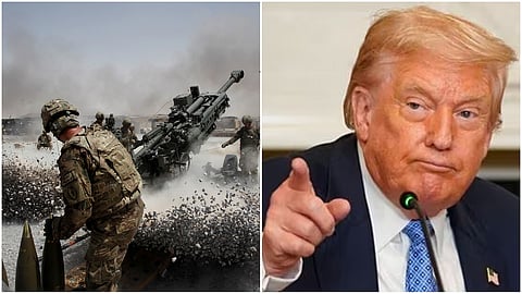 US army- Donald Trump
