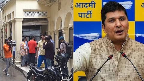 ED raids AAP's Saurabh Bharadwaj