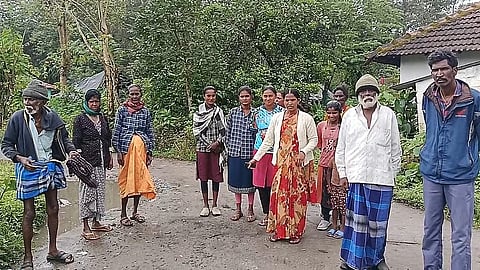Tribal families in South Kodagu 