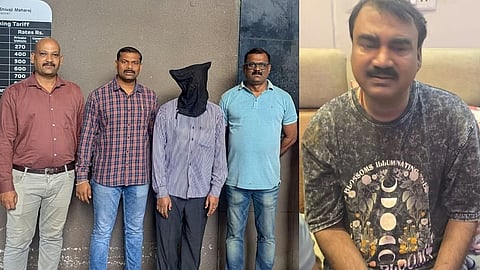 The arrested accused is being brought to Mumbai