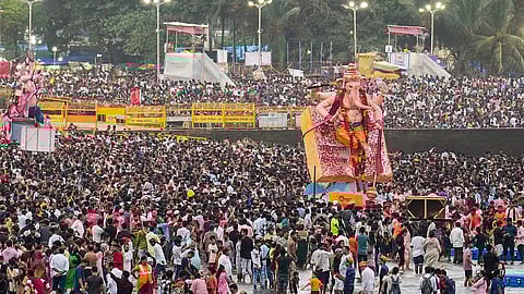 Ganesh immersion procession
