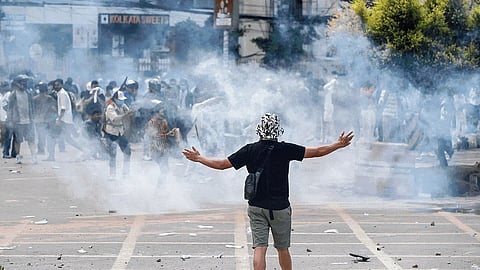 Protest in nepal