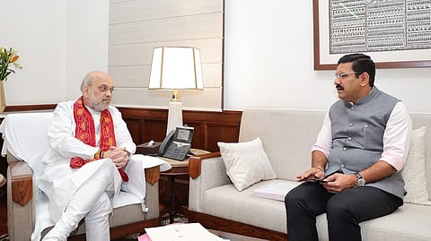 Amit shah and Vijayendra
