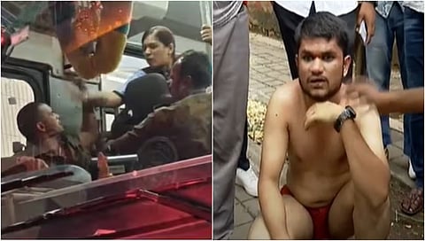 ಬೆಂಗಳೂರು: ಮಹಿಳೆ ಮೇಲೆ ಹಲ್ಲೆ; BMTC ಡ್ರೈವರ್ ತಾತ್ಕಾಲಿಕ ವಜಾ; ಮುತ್ತಿಕ್ಕುವಂತೆ ಪೀಡಿಸಿದ ಚಾಲಕ ಆರೀಫ್‍ಗೆ ಧರ್ಮದೇಟು!