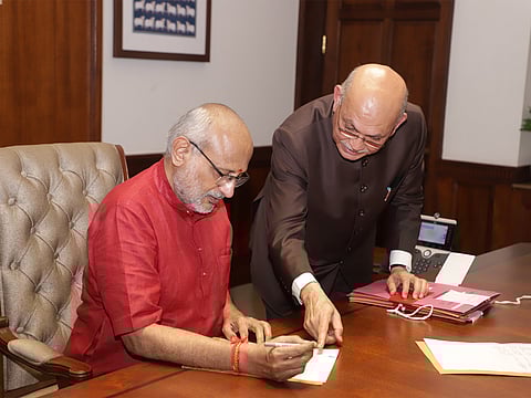 Vice President C P Radhakrishnan 