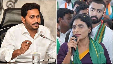 Jagan Reddy, YS Sharmila 