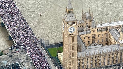 Anti-Immigration Rally In London