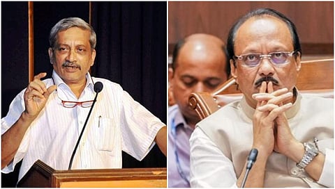 Parrikar and Ajit pawar