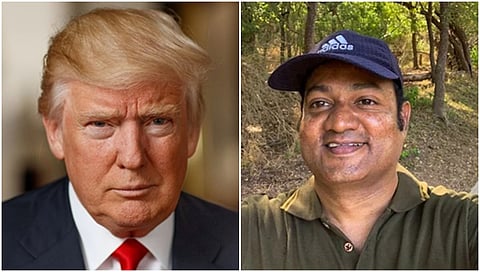 Trump and Chandra Naga Mallaiah