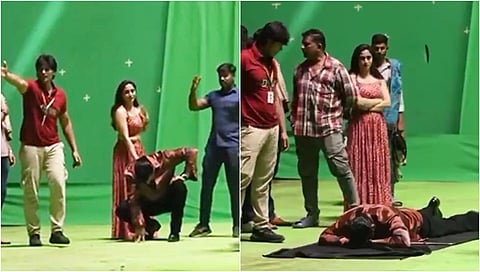 Devil ಸಿನಿಮಾ ಚಿತ್ರೀಕರಣ ವೇಳೆ ನೆಲದ ಮೇಲೆ ಬಿದ್ದು ನರಳಾಡಿದ Darshan: Video ನೋಡಿ ರೊಚ್ಚಿಗೆದ್ದ DBoss ಫ್ಯಾನ್ಸ್!