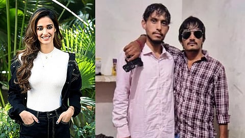 The two members of Rohit Godara-Goldy Barar gang (R) accused of opening fire outside Disha Patani's residence