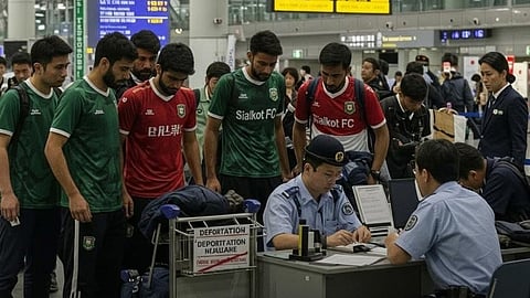 fake Pakistan football team travelled all the way to Japan