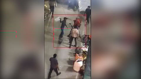 Assaulted over a late delivery