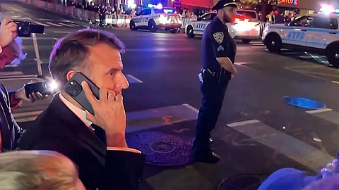 French President Emmanuel Macron