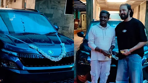 Sudeep Gifts New Car to Max Director
