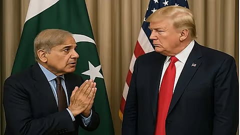 Shehbaz Sharif  And Donald Trump