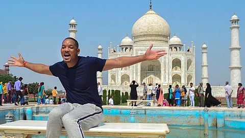 Will Smith at Taj Mahal (file pic)
