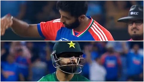 Bumrah give it back to Haris Rauf