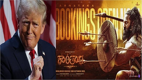 ಟ್ರಂಪ್ ಹುಚ್ಚಾಟ: ಇದೀಗ ವಿದೇಶಿ ಸಿನಿಮಾಗಳ ಮೇಲೆ ಶೇ. 100ರಷ್ಟು ಸುಂಕ; ಕಾಂತಾರ 2 ಚಿತ್ರದ ಕಥೆಯೇನು?