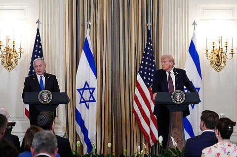 Benzamin Netanyahu-Donald Trump