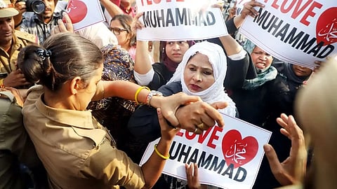 I Love Muhammad Protest