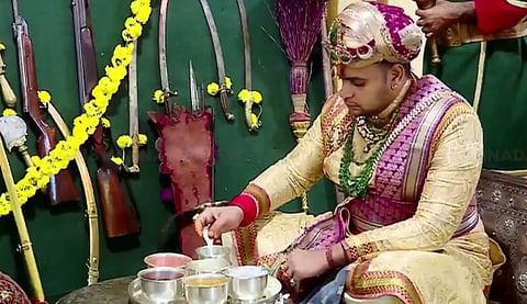 yudha pooja at Mysuru palace 