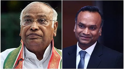 Mallikarjuna kharge and priyank kharge