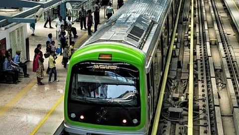 Metro Station in Bengaluru