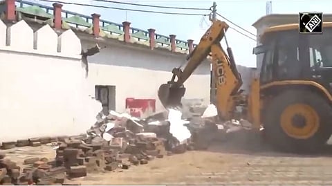 Muslims take bulldozer to 'illegal' mosque in Uttar Pradesh's Sambhal