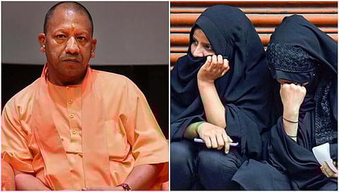 yogi adityanath and Muslim women casual Images