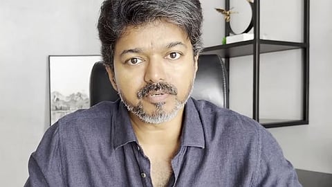TVK chief Vijay 